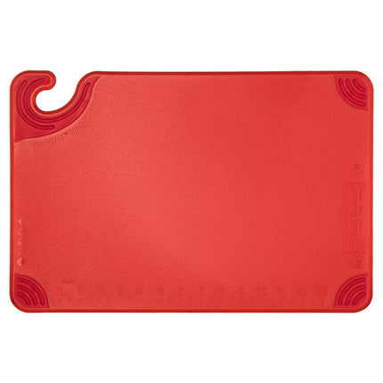Thớt Chống Trượt San Jamar CBG121812RD Saf-T-Grip 30 x 46 x 1.3 cm NSF Đỏ