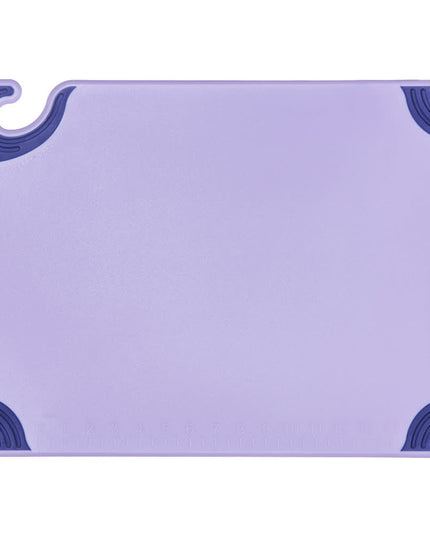 Thớt Chống Dị Ứng Saf-T-Grip San Jamar CBG152012PR Co-Polymer 38.1 x 50.8 cm Tím