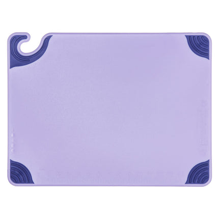 Thớt Chống Dị Ứng Saf-T-Grip San Jamar CBG152012PR Co-Polymer 38.1 x 50.8 cm Tím