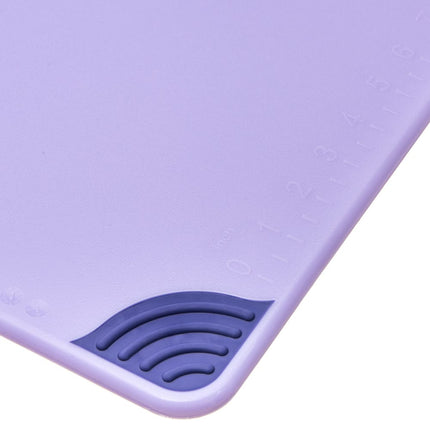 Thớt Chống Dị Ứng Saf-T-Grip San Jamar CBG152012PR Co-Polymer 38.1 x 50.8 cm Tím