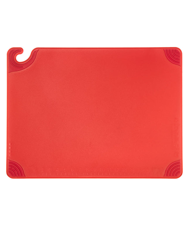 Thớt Chống Trượt San Jamar CBG182412RD Saf-T-Grip 45.7 x 61 x 1.3 cm NSF Đỏ
