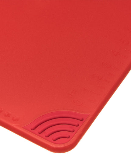 Thớt Chống Trượt San Jamar CBG182412RD Saf-T-Grip 45.7 x 61 x 1.3 cm NSF Đỏ