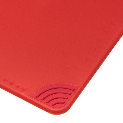 Thớt Chống Trượt San Jamar CBG182412RD Saf-T-Grip 45.7 x 61 x 1.3 cm NSF Đỏ