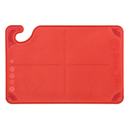 Thớt Bar Saf-T-Grip San Jamar CBG6938RD 15.2 x 22.9 x 1 cm NSF Đỏ