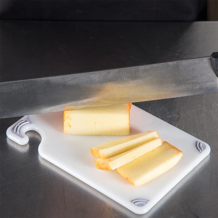 Thớt Bar Chống Trượt San Jamar CBG6938WH Saf-T-Grip 15.2 x 22.9 x 1 cm NSF Trắng