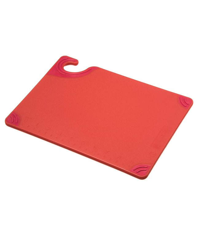 Thớt Saf-T-Grip X-Pediter San Jamar CBG912RD 22.9 x 30.5 x 1 cm NSF Đỏ