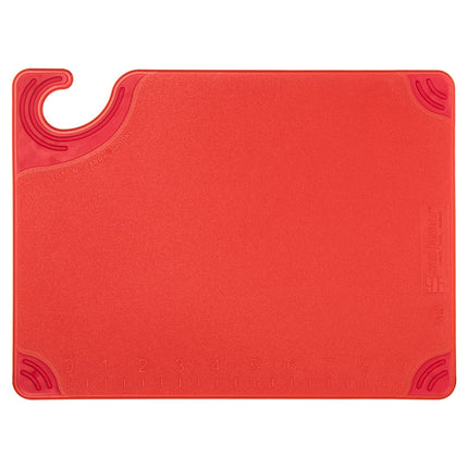 Thớt Saf-T-Grip X-Pediter San Jamar CBG912RD 22.9 x 30.5 x 1 cm NSF Đỏ