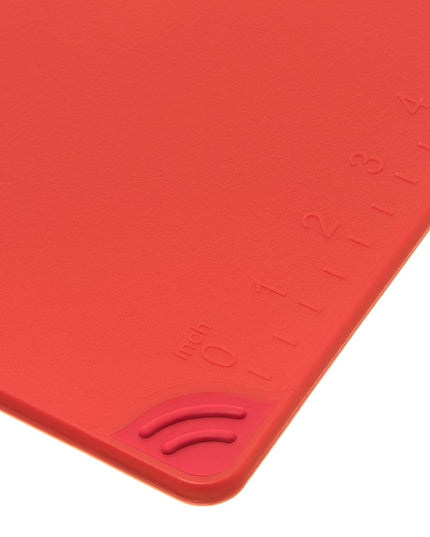 Thớt Saf-T-Grip X-Pediter San Jamar CBG912RD 22.9 x 30.5 x 1 cm NSF Đỏ