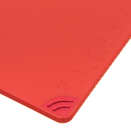 Thớt Saf-T-Grip X-Pediter San Jamar CBG912RD 22.9 x 30.5 x 1 cm NSF Đỏ