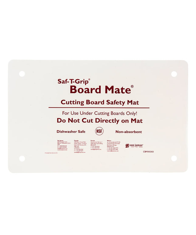 Tấm Lót Thớt San Jamar CBM1016 Cutting Board-Mate Cao Su Tổng Hợp Không Thấm Nước 25.4 x 40.6 cm NSF