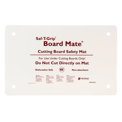 Tấm Lót Thớt San Jamar CBM1016 Cutting Board-Mate Cao Su Tổng Hợp Không Thấm Nước 25.4 x 40.6 cm NSF
