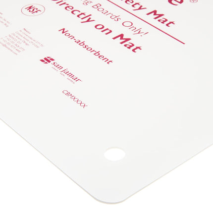 Tấm Lót Thớt San Jamar CBM1016 Cutting Board-Mate Cao Su Tổng Hợp Không Thấm Nước 25.4 x 40.6 cm NSF