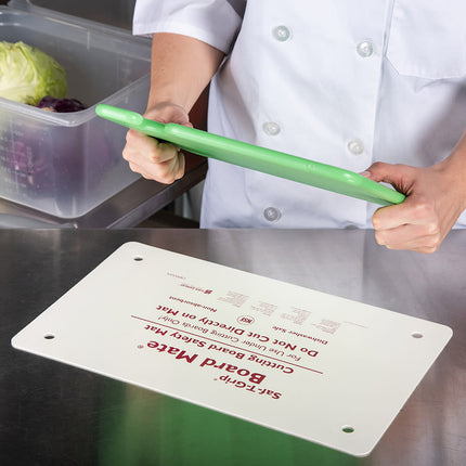 Tấm Lót Thớt San Jamar CBM1016 Cutting Board-Mate Cao Su Tổng Hợp Không Thấm Nước 25.4 x 40.6 cm NSF