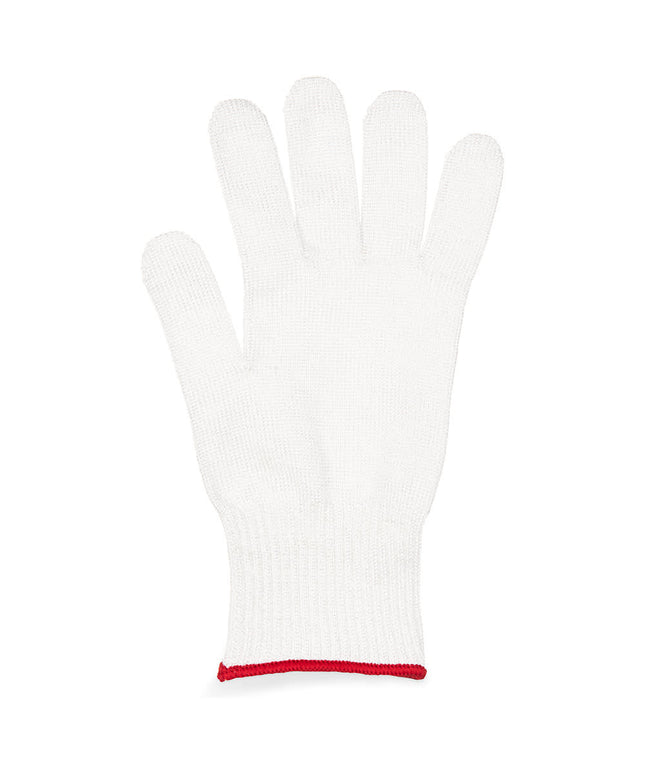 Găng Tay Chống Cắt San Jamar DFG1000-L Cỡ L - Sợi Tổng Hợp, Trắng Viền Cổ Tay Đỏ