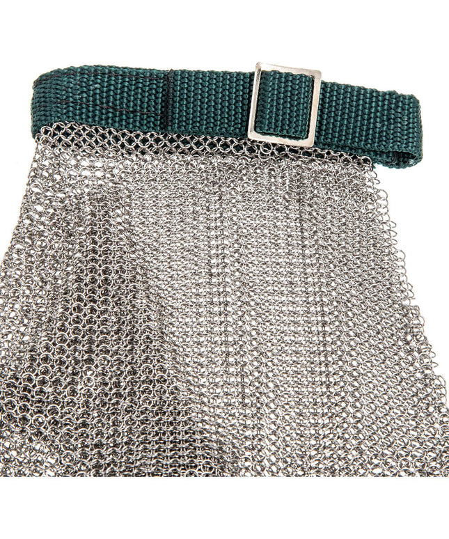 Găng Tay Chống Cắt San Jamar MGA515XL Cỡ XL Thép Không Gỉ Viền Cổ Tay Xanh Lá
