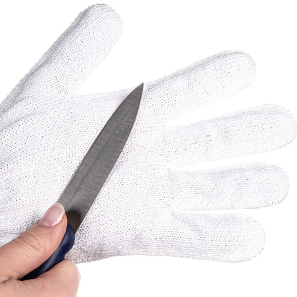 Găng Tay Chống Cắt San Jamar SG10-L Cỡ L - Sợi Tổng Hợp, Trắng