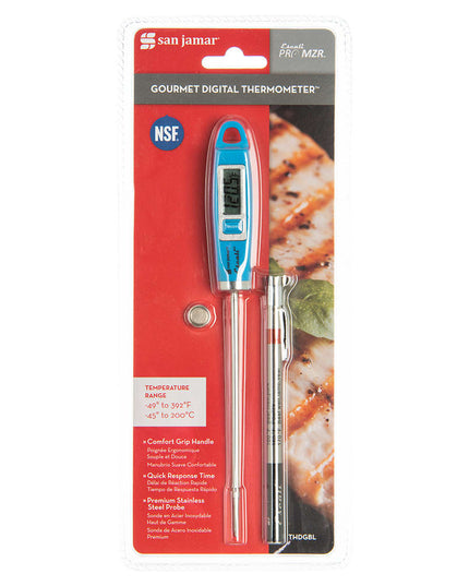 Nhiệt Kế Điện Tử San Jamar THDGBL Escali 12 cm Dải Nhiệt -45°C Đến 200°C Màu Xanh Dương