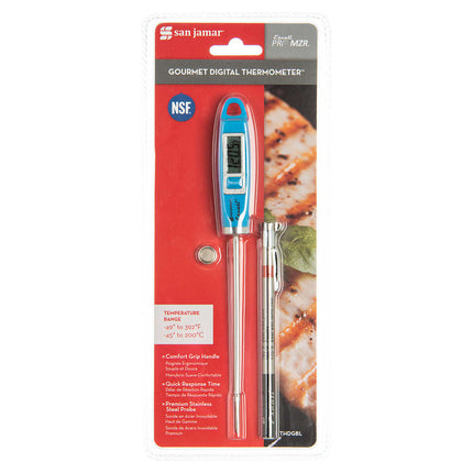 Nhiệt Kế Điện Tử San Jamar THDGBL Escali 12 cm Dải Nhiệt -45°C Đến 200°C Màu Xanh Dương