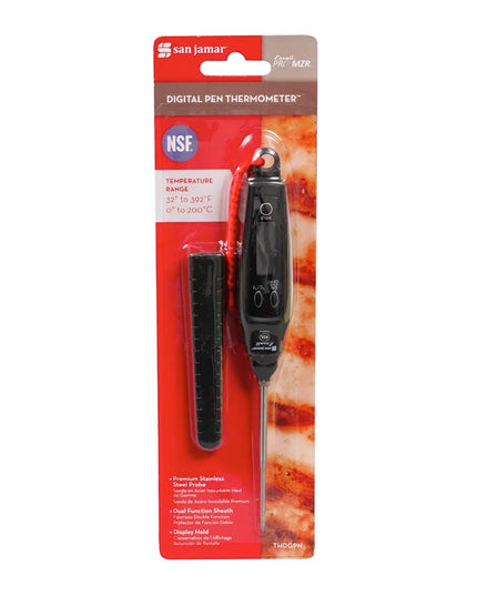 Nhiệt Kế Bút Kỹ Thuật Số San Jamar THDGPN Escali 7.6 cm Dải Nhiệt 0° Đến 200°C