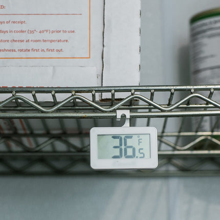 Nhiệt Kế Điện Tử San Jamar THDGRF Escali 6.7 cm Khoảng Nhiệt -16° Đến 50°C