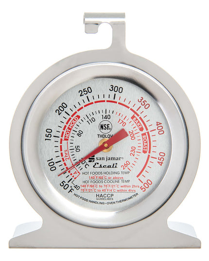 Nhiệt Kế Lò Nướng San Jamar THDLOV Escali Mặt Số 6 cm 40 - 500°F