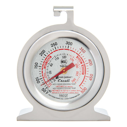 Nhiệt Kế Lò Nướng San Jamar THDLOV Escali Mặt Số 6 cm 40 - 500°F