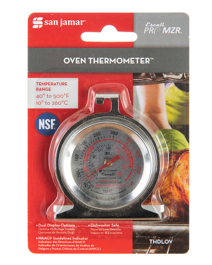 Nhiệt Kế Lò Nướng San Jamar THDLOV Escali Mặt Số 6 cm 40 - 500°F