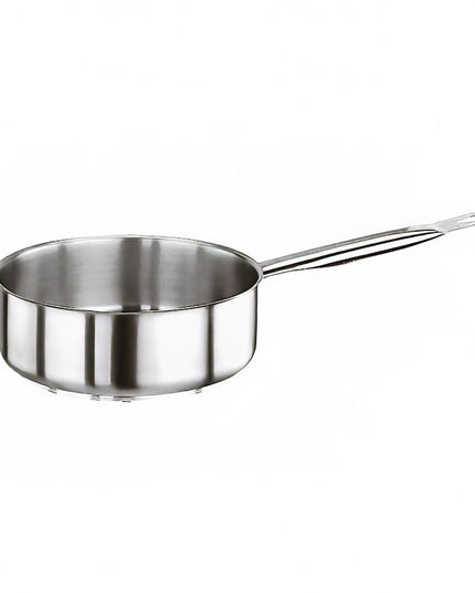 Chảo Xào Paderno 11008-18 Nhôm/Inox 18.1 cm Tay Cầm Cách Nhiệt