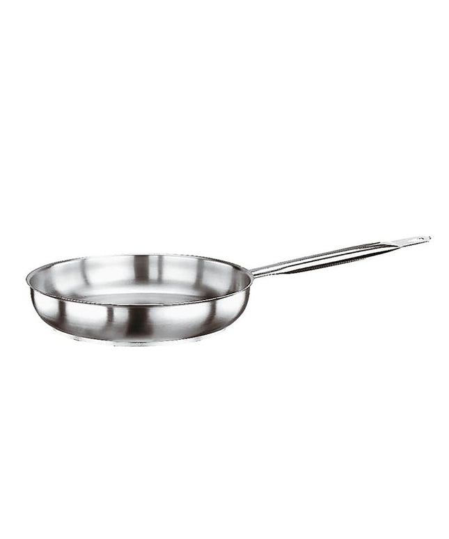 Chảo Rán Paderno 11014-32 Thép Không Gỉ 31.8 cm Tay Cầm Kim Loại Rỗng