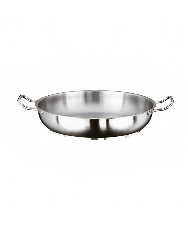 Chảo Paella Nhôm/Thép Không Gỉ Paderno 11115-24 24.1 cm