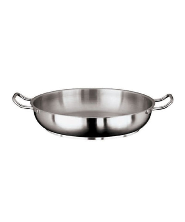 Chảo Paella Thép Không Gỉ Paderno 11115-28 27.9 cm Dung Tích 2.4 l Dùng Cho Bếp Từ