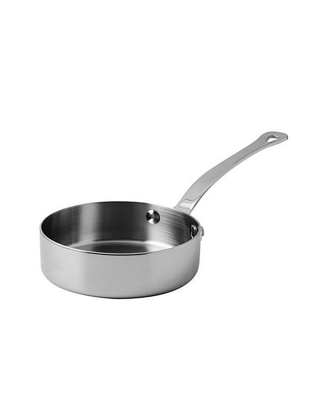 Chảo Rán Mini Paderno 12214-12 Nhôm/Thép Không Gỉ 347 ml Màu Bạc