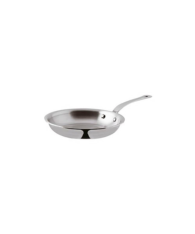 Chảo Rán Nhôm/Thép Không Gỉ Paderno 12214-20 20 cm Tay Cầm Thép Không Gỉ