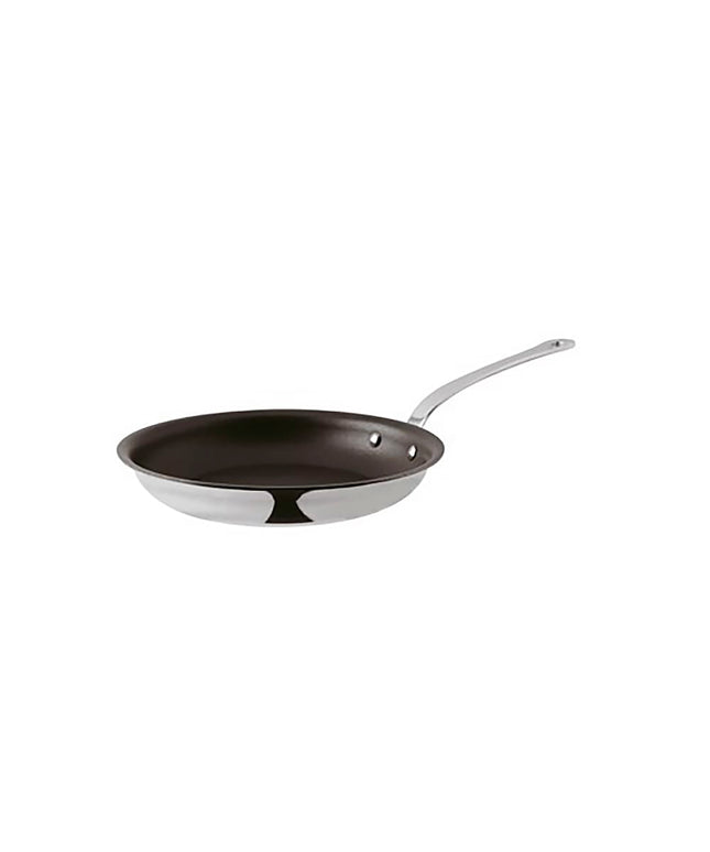 Chảo Rán Nhôm/Thép Không Gỉ Paderno 12217-20 20 cm Tay Cầm Thép Không Gỉ