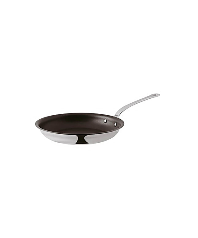 Chảo Rán Paderno 12217-26 Nhôm/Thép Không Gỉ 26 cm Tay Cầm Thép Không Gỉ