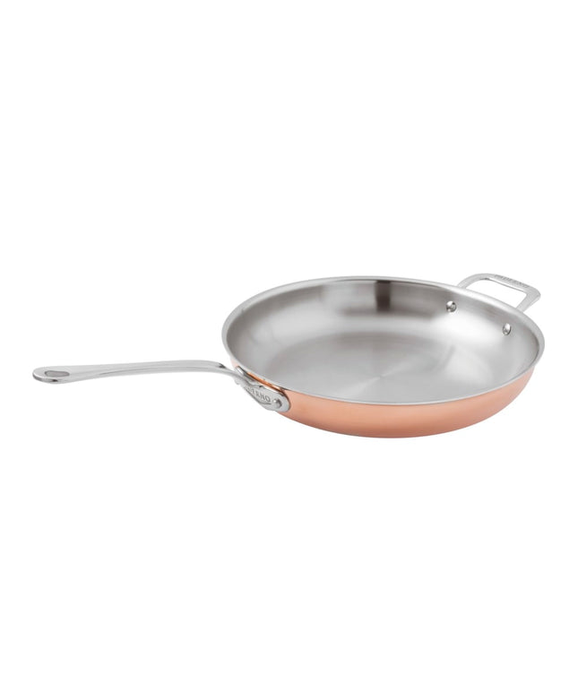 Chảo Rán Nhôm/Đồng/Thép Không Gỉ Paderno 15614-32 32 cm Tay Vòng