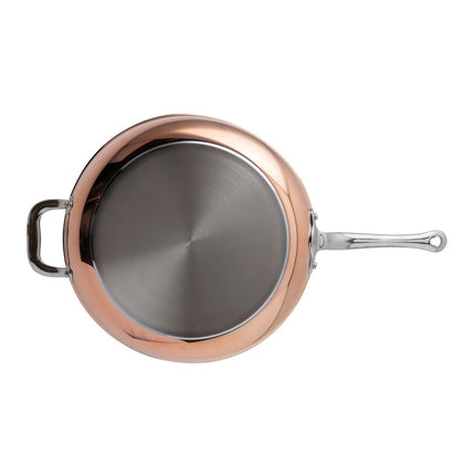 Chảo Rán Nhôm/Đồng/Thép Không Gỉ Paderno 15614-32 32 cm Tay Vòng