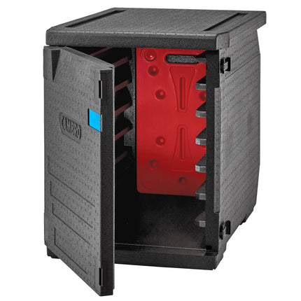 (1 piece) CAMBRO | Cam GoBox® Frontloader – 540×770×687 mm – Black – 4 hr temp hold