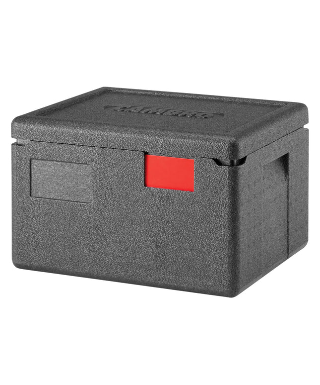 (1 piece) CAMBRO | Cam GoBox® Toploader – 390×330×257 mm – Black lid – GN 1/2 – 4 hr temp hold