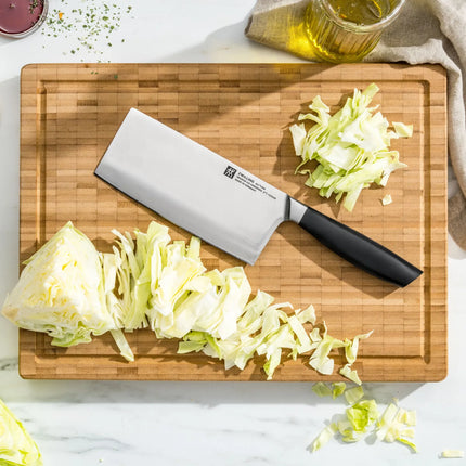 (1 piece) ZWILLING | All Star Chinese Chef's Knife – 180 mm Blade - FRIODUR Ice-Hardened - Made in Germany