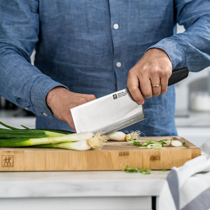(1 piece) ZWILLING | All Star Chinese Chef's Knife – 180 mm Blade - FRIODUR Ice-Hardened - Made in Germany