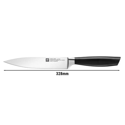 (1 piece) ZWILLING | All Star Meat Carving Knife – 200 mm Blade - FRIODUR Ice-Hardened - Made in Germany - Trendy Design