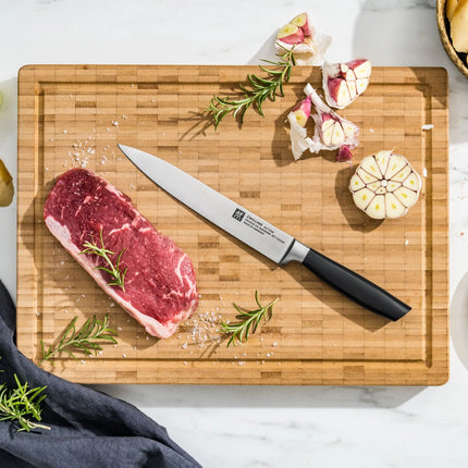 (1 piece) ZWILLING | All Star Meat Carving Knife – 200 mm Blade - FRIODUR Ice-Hardened - Made in Germany - Trendy Design