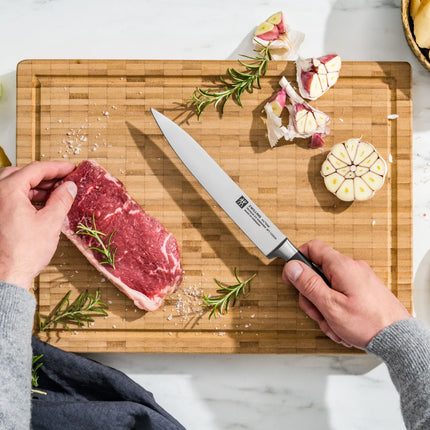 (1 piece) ZWILLING | All Star Meat Carving Knife – 200 mm Blade - FRIODUR Ice-Hardened - Made in Germany - Trendy Design