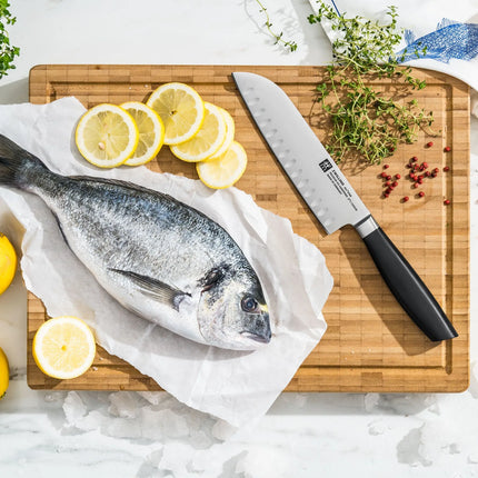 (1 piece) ZWILLING | All Star Santoku Knife – 180 mm Blade - FRIODUR Ice-Hardened - Made in Germany