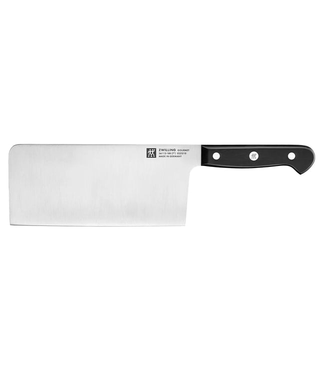 (1 piece) ZWILLING | GOURMET Chinese Chef Knife – Rectangular Blade 18 cm - Slim Grip - For Beginners