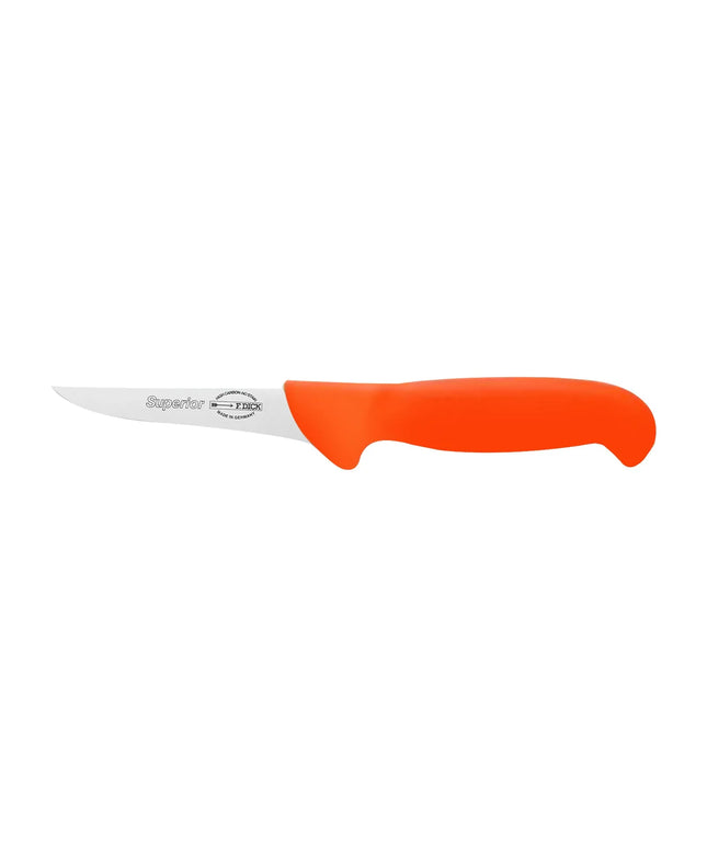 (10 pieces) F. DICK | ErgoGrip Boning Knife – 100 mm Blade - Orange Handle
