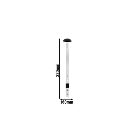(10 pieces) FUCHS | Wall holder for 1 bottle - 0.7 to 1 liter