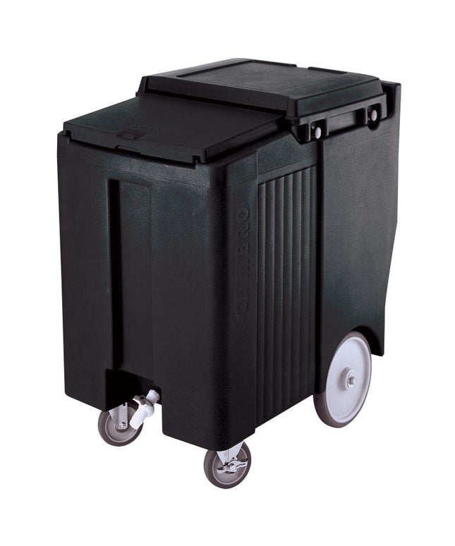 Thùng đá di động nắp trượt màu đen Cambro ICS175TB110 SlidingLid - Sức chứa 79 kg mẫu cao