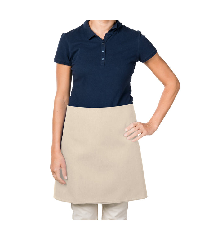 Tạp dề thắt lưng 4 chiều poly-cotton màu be Intedge 96,5 x 86,4 cm